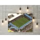 Derby County FC Baseball Ground Stadium Wall Art Canvas